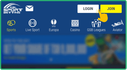 Sign up for an account