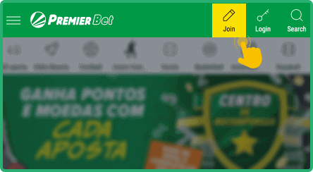 Locate the Premier Bet login section