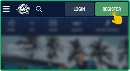 Open the app and start registration