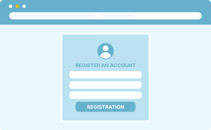 Step 2 - Creating an account at sportsbook